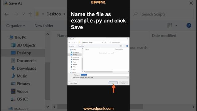[Day 8] Script Mode of Execution in Python | Learn Python | Dark Mode #100daysofpython