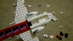 Собираю Лего конструктор Brick номер 0496 часть 1, самолёт