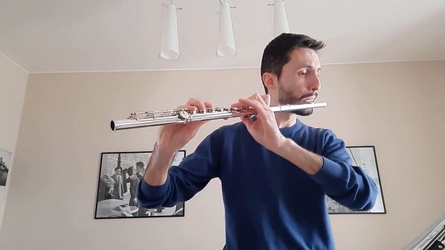 Paganini, Capriccio 5 #circularbreathing смотреть онлайн