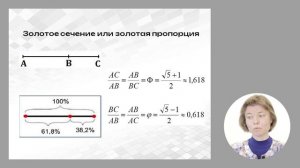 Онлайн-лекция «Тайна гармонии: связь математики и искусств», Светлана Лебедева