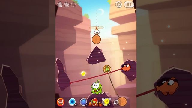 Cut The Rope 2 Ам ням - Уровни #36-40. Прохождение на все медали (звезды, фрукты, задания)