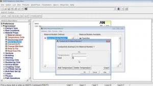 Расчёт двумерной нестационарной тепловой задачи в пк Ansys