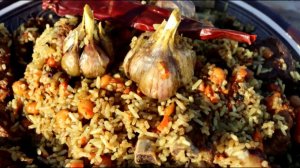 Зауральский Плов с горохом Нут по Узбекским мотивам