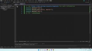 C# Урок 1 Структура, новый вариант программы и эскейп последовательность