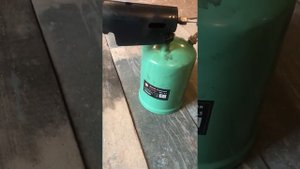 Запуск и проверка паяльной лампы Калибр