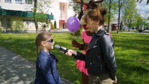 Акция "Подари радость детям" соц. опрос ко дню защиты детей в рамках проекта "Не вставая с дивана"