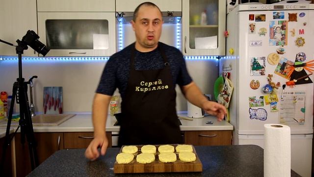 Чвиштари. Грузинские лепёшки с сыром из кукурузной муки. ჭვიშტარი