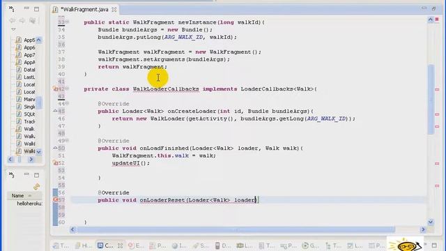 Java Mobile Android Enterprise Apps - 4. Walkers App pt 2 смотреть онлайн