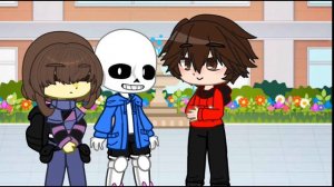 °•°  Oops.. // Gacha Nox // Sans, Chara, Frisk // Undertale au  °•°