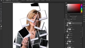 How to Create Polaroid Frame Effect in Photoshop | Polaroid Frame Collage