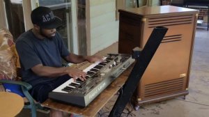 Roland VR-09 With 722 Rotosonic Leslie