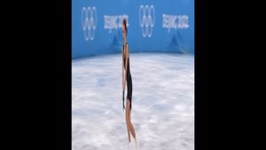 ОЛИМПИАДА 2022. Александра Трусова.