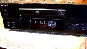 SONY CDP-X559ES (KSS-272A). 1992/94 гг. Обзор CD проигрывателя.
