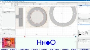 ДБП 22/39 | Пришло время строчных букв "н,о,l,а" и их пропорций | Урок Fontlab 8 | RUS SUB