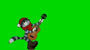 КОТ ИЗ ПРОСТОКВАШИНО ИГРАЕТ НА ГИТАРЕ НА ХРОМАКЕЕ