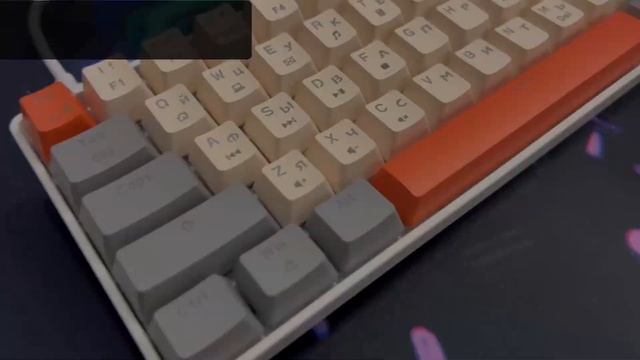 МЕХАНИЧЕСКАЯ ИГРОВАЯ ПРОГРАММИРУЕМАЯ КЛАВИАТУРА  TKL (60%) С RGB-ПОДСВЕТКОЙ PANTEON T3 PRO RGB