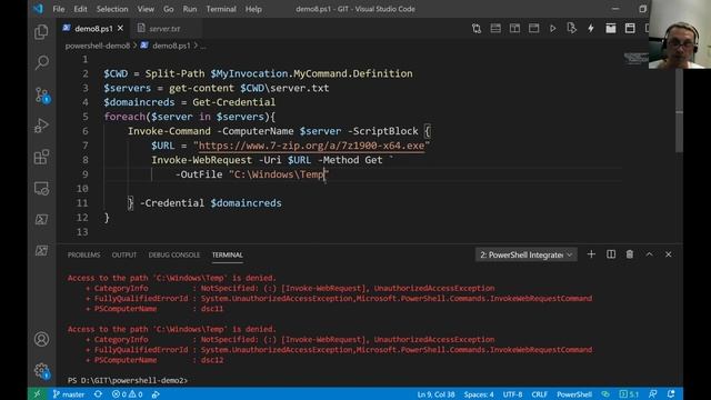 PowerShell S2E8 (Install software remote) смотреть онлайн