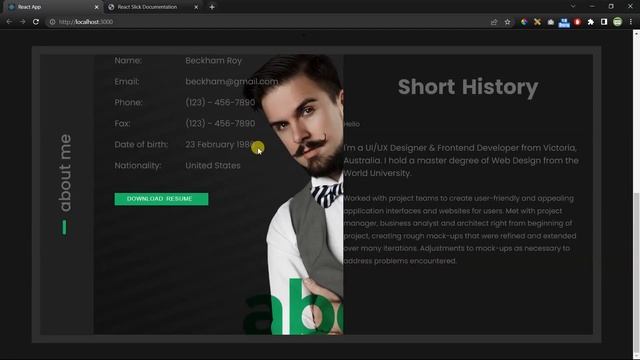 React Website Tutorial - Beginner React JS Project Fully Responsive