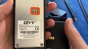 Портативная радиостанция QYT 27 МГц CB-58 с AliExpress 27 Мгц, для связи с дальнобойщиками