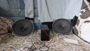 Тест усилителя на микросхеме PAM 8610