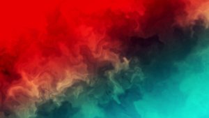 Анимированный абстрактный фон: Красно-голубой дым