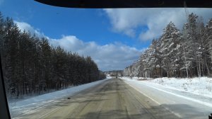Прошел Красноярский край!!! На дороге местами лёд, то сухо))