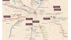 Карта грибных мест Подмосковья