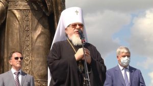 Слово митрополита Сергия на открытии памятника святым князьям  Петру и Февронии Муромским