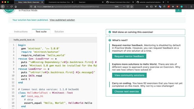 ? 01 Introducción a exercism смотреть онлайн