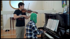 Howl's Moving Castle Main Theme (Violin, Piano cover) ft. Zorsy