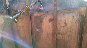 Ремонт вакуумной бочки.