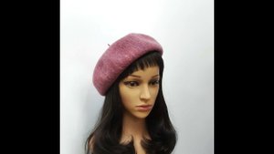 Валяный берет ручной работы