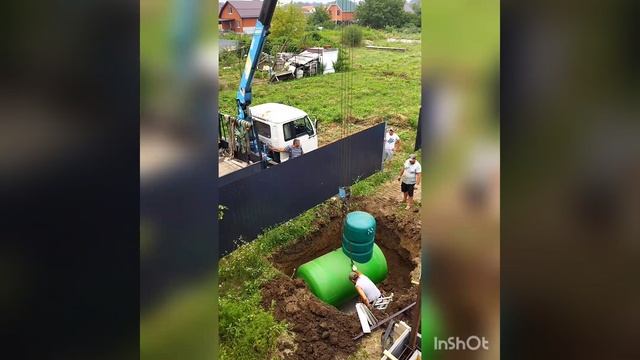 монтаж газгольдера
