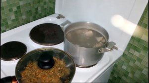 Готовим гречневый суп с маленьким секретом Cooking buckwheat soup with a little secret