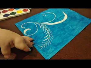 Рисуем морозные узоры