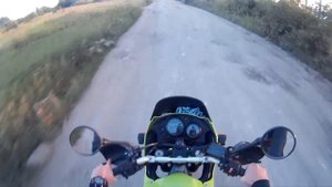 Kawasaki KLE 400 Покатушка до Шаблиша