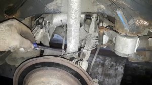 BMW E-39 замена задних рычагов