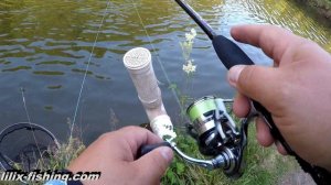 Форель . Angelpark Steinbachtal. ZEMEX EXTRA RockFish S-732UL 0,5-5 g