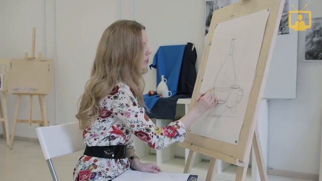 Натюрморт. Как нарисовать поэтапно.  / VideoForMe - видео уроки