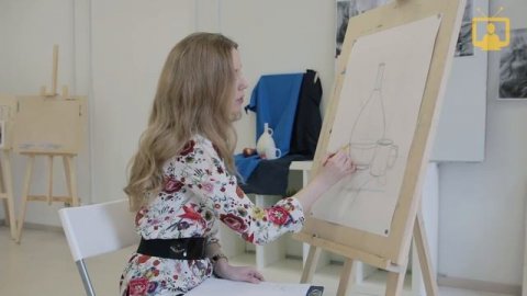 Натюрморт. Как нарисовать поэтапно. / VideoForMe - видео уроки