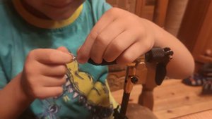 Топ мушка на окуня от юного- муховяза 😂