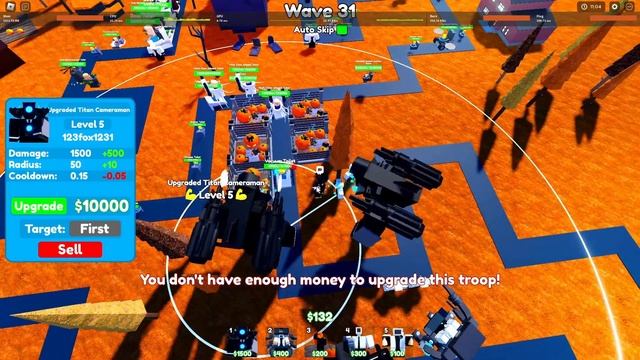 ЛУЧШИЙ СПОСОБ ФАРМА КОНФЕТ!? КАК ПРОЙТИ PUMPKIN PATCH ЗА 21 МИНУТУ?! [?EP 66 Toilet Tower Defense] смотреть онлайн