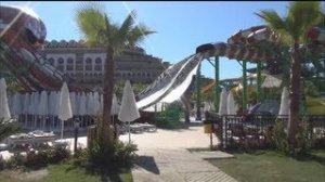 Отдых в Турции. Crystal Sunset Luxury Resort Spa 5_ . Новый отель в Турции . Дорога на пляж .