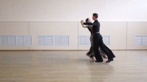 Natural twist turn in Tango | Правый твист-поворот в Танго