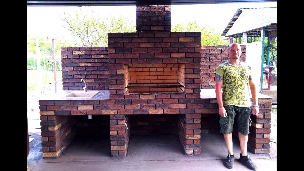 Мангал с 2 столами и рукомойкой смотреть онлайн