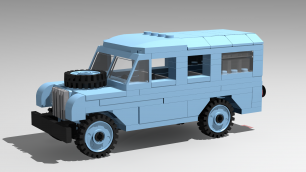 Собираем Lego самоделку Land Rover Defender инструкция