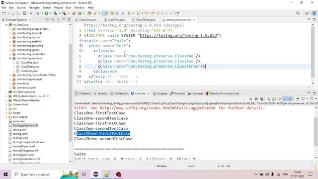 Use of preserve-order attribute in testng.xml file | TestNG Java | Tutorials for Beginners | #26 смотреть онлайн