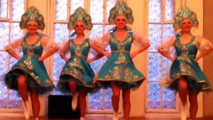 Шоу балет Стихия, русский танец .