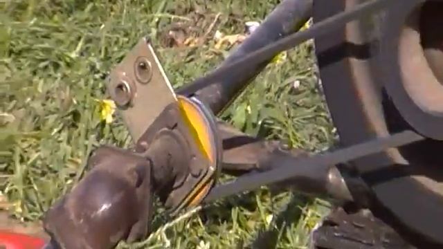 косим мотоблоком без натяжного ролика смотреть онлайн