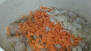 Плов из индюшиных хвостиков (гузки)-эконом вариант!!!